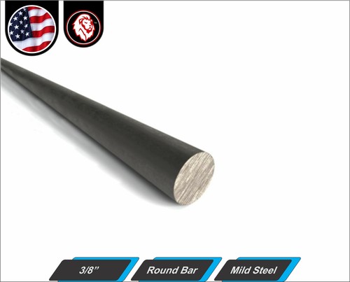 Round metal bar steel - 3/8",