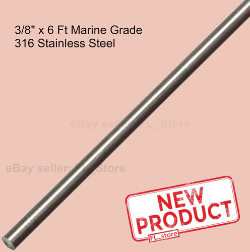 Feet marine grade 316 - 3/8",
